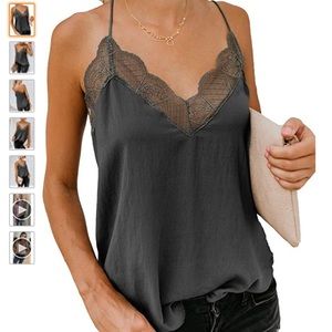 NWT Gray tank/cami